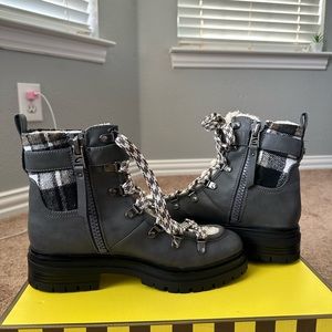 Dark Grey Boots - Sam Edelman